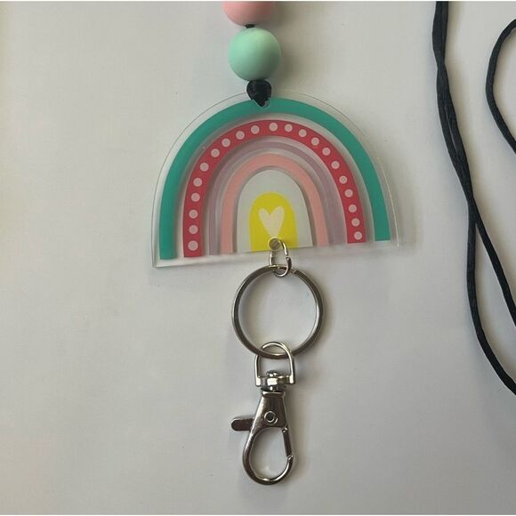 Rainbow Badge Lanyard - Picture 3 of 6